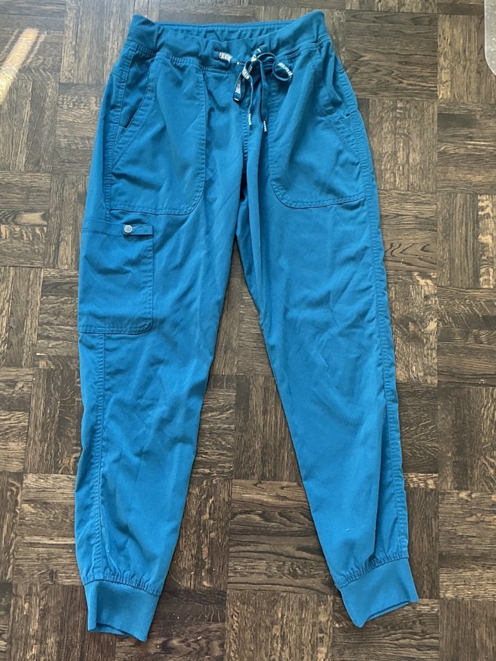 Med Couture Touch Caribbean Blue Scrub Set - Picture 3 of 5
